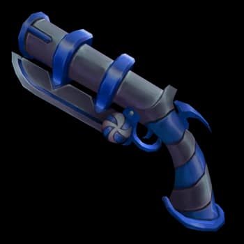 Blue Swirly Gun