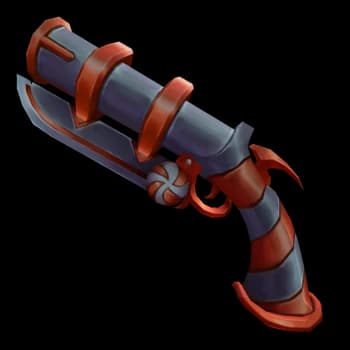 Bronze Swirly Gun
