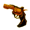 Gold EW Revolver