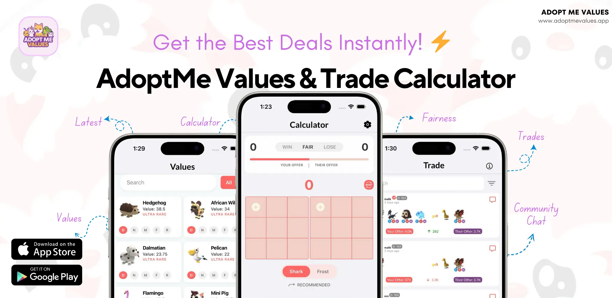 contact-us-mm2-values